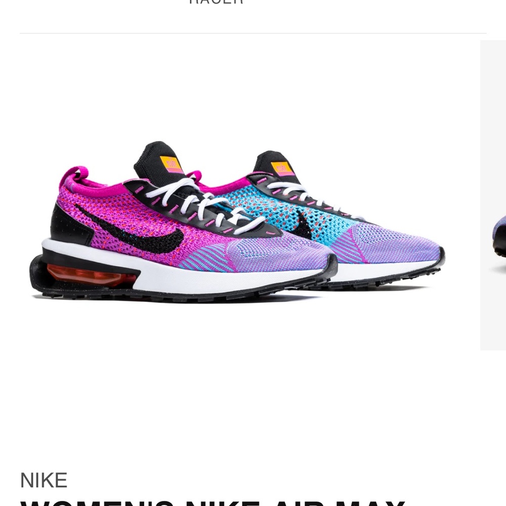 Nike Women's Air Max Sneakers - Pink and Purple